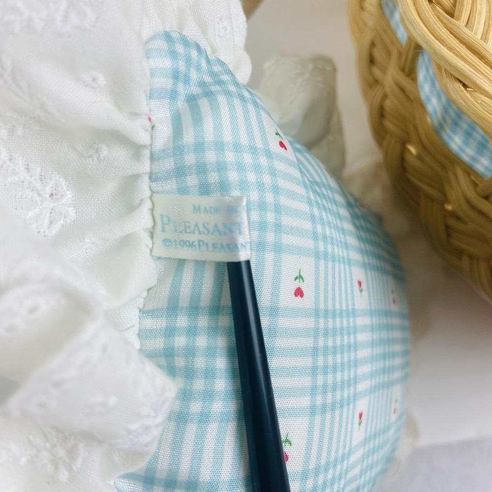 American Girl Bitty Baby and Lullaby Moses Basket Bitty Bear Carrier Gray Eyes - Picture 10 of 16
